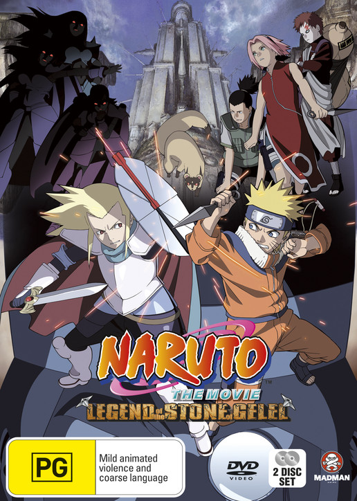 Naruto the Movie 2: Legend of the Stone of Gelel (1 DVD Box Set)